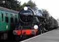Photograph of Black Five - 45379 Black Five at Mid Hants Railway on 25/09/10