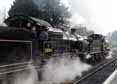 Photograph of Steam Images - Double Header at Mid Hants Railway on 27/03/11