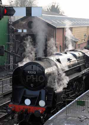 Purchase photo of 92212 9F at Mid Hants Railway