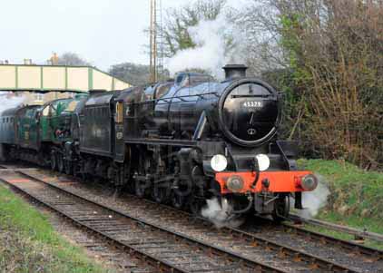 Purchase photo of 45379 Black Five at Mid Hants Railway