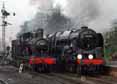 Photograph of 9F - 9017 EARL OF BERKELEY &  92212 9F at Mid Hants Railway on 27/03/11