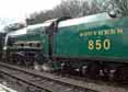 Photograph of LORD NELSON - 850 LORD NELSON at Mid Hants Railway on 27/03/11