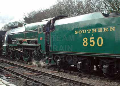 Purchase photo of 850 LORD NELSON at Mid Hants Railway