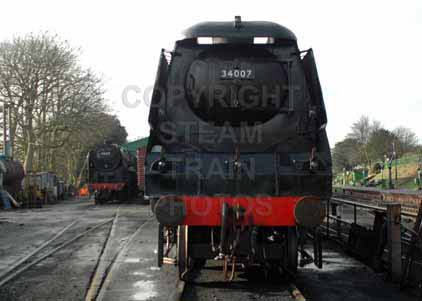 Purchase photo of 34007 WADEBRIDGE at Mid Hants Railway