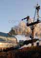 Photograph of Steam Images - Early Morning Steam at Mid Hants Railway on 28/10/11