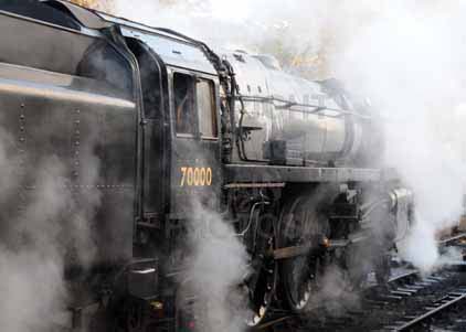 Purchase photo of 70000 BRITANNIA at Mid Hants Railway