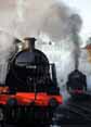 Photograph of Steam Images - Waiting Patiently at Mid Hants Railway on 28/10/11