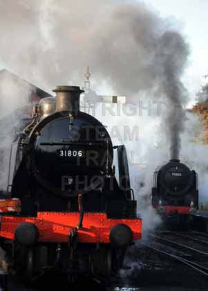 Purchase photo of Waiting Patiently at Mid Hants Railway