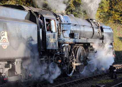 Purchase photo of 70000 BRITANNIA at Mid Hants Railway