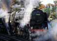 Photograph of BRITANNIA - 70000 BRITANNIA at Mid Hants Railway on 28/10/11