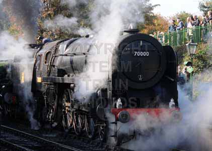 Purchase photo of 70000 BRITANNIA at Mid Hants Railway