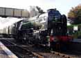 Photograph of TORNADO - 60163 TORNADO at Mid Hants Railway on 28/10/11