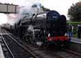 Photograph of BRITANNIA - 70000 BRITANNIA at Mid Hants Railway on 28/10/11