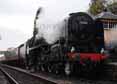 Photograph of BRITANNIA - 70000 BRITANNIA at Mid Hants Railway on 28/10/11