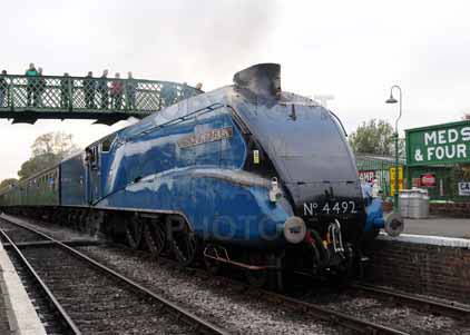 Purchase photo of 4492 DOMINION OF NEW ZEALAND (BITTERN) at Mid Hants Railway