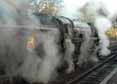 Photograph of BRITANNIA - 70000 BRITANNIA at Mid Hants Railway on 28/10/11
