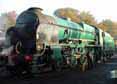 Photograph of LORD NELSON - 850 LORD NELSON at Mid Hants Railway on 28/10/11
