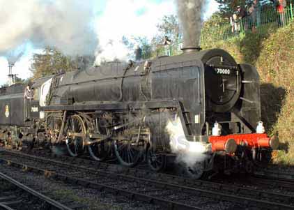 Purchase photo of 70000 BRITANNIA at Mid Hants Railway