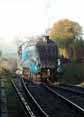 Photograph of DOMINION OF NEW ZEALAND (BITTERN) - 4492 DOMINION OF NEW ZEALAND (BITTERN) at Mid Hants Railway on 28/10/11