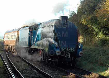Purchase photo of 4492 DOMINION OF NEW ZEALAND (BITTERN) at Mid Hants Railway
