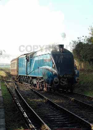 Purchase photo of 4492 DOMINION OF NEW ZEALAND (BITTERN) at Mid Hants Railway