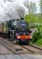 Photograph of Black Five - 44871 Black Five at Midgham on 27/04/24