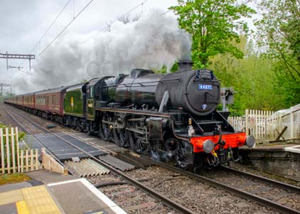 Purchase photo of 44871 Black Five at Midgham