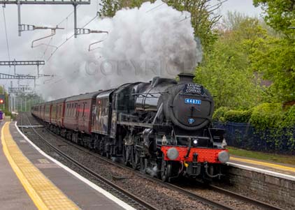 Purchase photo of 44871 Black Five at Midgham