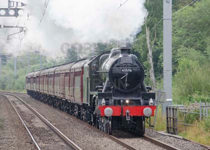 Purchase photo of 45596 BAHAMAS at Midgham