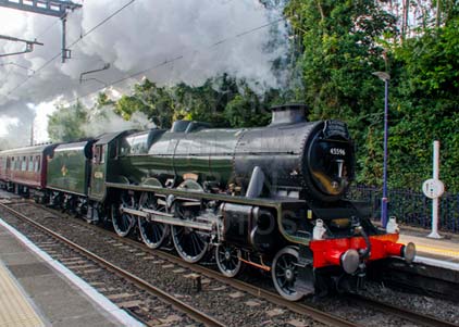 Purchase photo of 45596 BAHAMAS at Midgham