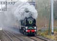 Photograph of BRAUNTON - 34046 BRAUNTON at Midgham on 01/12/23