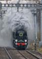 Photograph of BRAUNTON - 34046 BRAUNTON at Midgham on 01/12/23