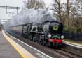 Photograph of BRAUNTON - 34046 BRAUNTON at Midgham on 01/12/23