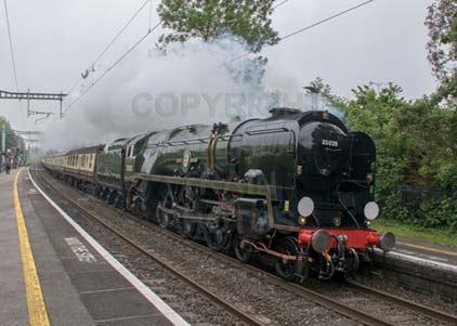 Purchase photo of 35028 CLAN LINE at Midgham
