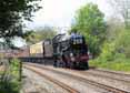 Photograph of NUNNEY CASTLE - 5029 NUNNEY CASTLE at Midgham on 24/04/11