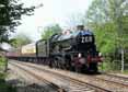 Photograph of NUNNEY CASTLE - 5029 NUNNEY CASTLE at Midgham on 24/04/11