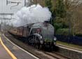 Photograph of SIR NIGEL GRESLEY - 4498 SIR NIGEL GRESLEY at Midgham on 05/12/22