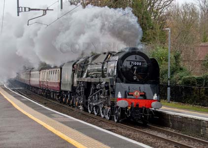 Purchase photo of 71000 DUKE OF GLOUCESTER at Midgham