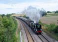 Photograph of BRAUNTON - 34046 BRAUNTON at Mortimer on 18/09/22