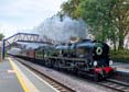 Photograph of BRAUNTON - 34046 BRAUNTON at Mortimer on 18/09/22