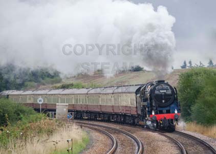 Purchase photo of 70000 BRITANNIA at Mortimer