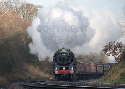 Purchase photo of 70013 OLIVER CROMWELL at Mortimer