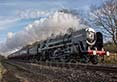 Poster ofOLIVER CROMWELL - 70013 OLIVER CROMWELL at Mortimer on 19/12/17