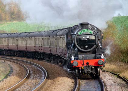 Purchase photo of 45231 SHERWOOD FORESTER at Mortimer