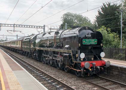 Purchase photo of 35028 CLAN LINE at Pangbourne