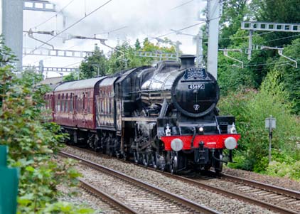 Purchase photo of 45690 LEANDER at Pangbourne