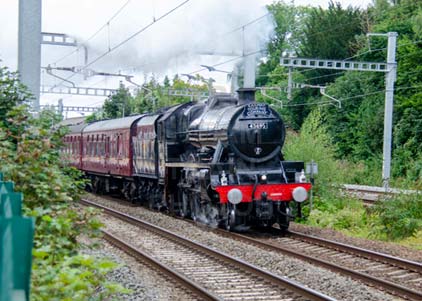 Purchase photo of 45690 LEANDER at Pangbourne