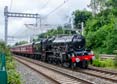 Photograph of LEANDER - 45690 LEANDER at Pangbourne on 26/08/23