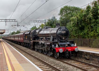 Purchase photo of 45690 LEANDER at Pangbourne