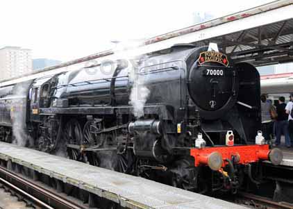 Purchase photo of 70000 BRITANNIA at Portsmouth